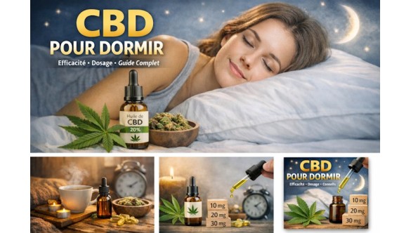 CBD pour dormir : guide complet, efficacité, dosage et solutions naturelles